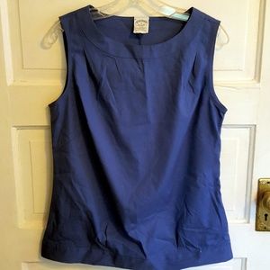 Brooks Brothers Sleeveless Shell Periwinkle Size 8